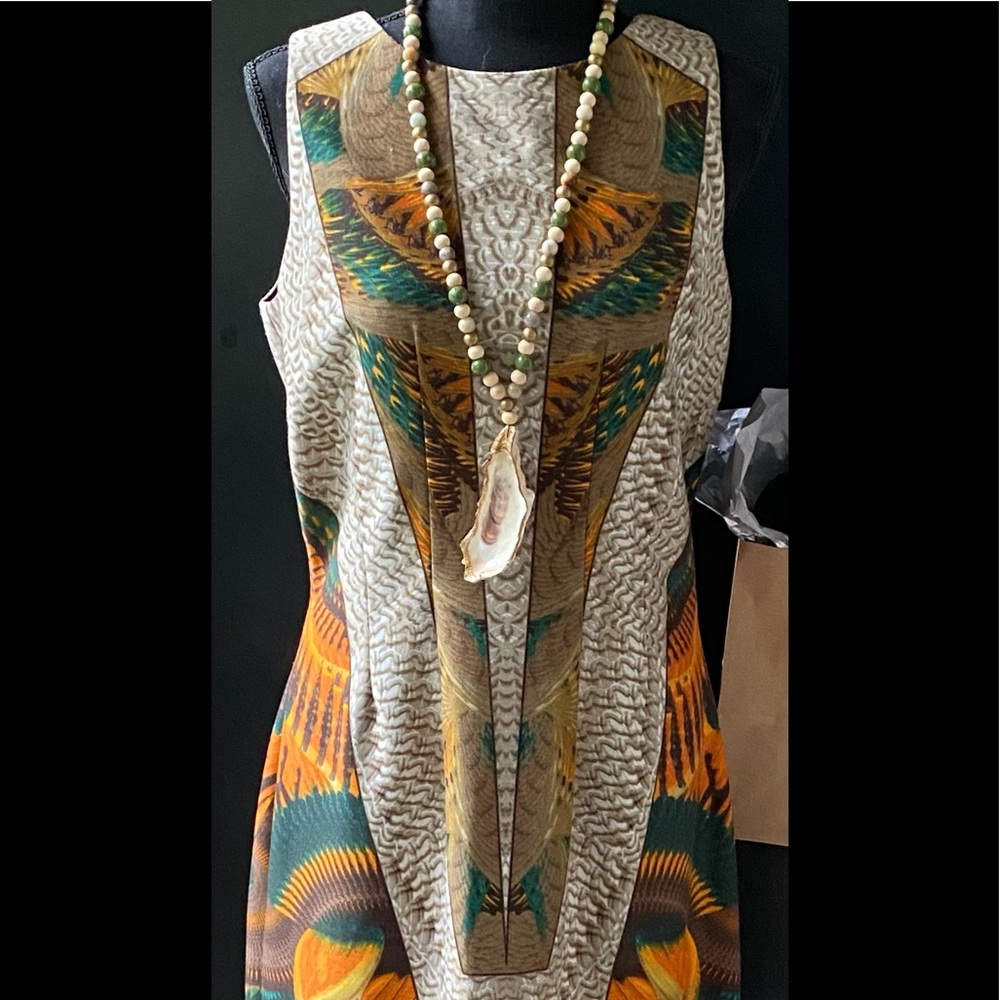 Ivanka Trump print sheath dress. Sz 10